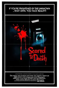 Poster to the movie "Scared to Death" #979890