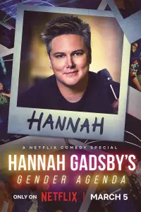 Poster to the movie "Hannah Gadsby