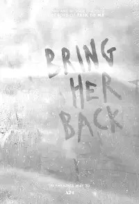 Poster to the movie "Bring Her Back" #1121860