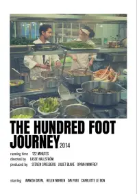 Poster to the movie "The Hundred-Foot Journey" #880013