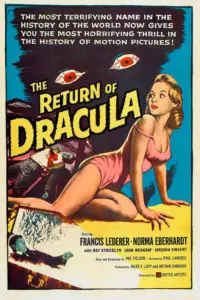 Poster to the movie "The Return of Dracula" #959654