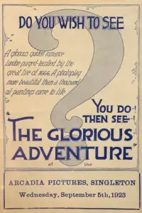 Poster to the movie "The Glorious Adventure" #964286