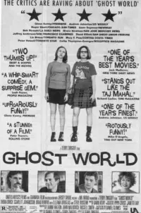 Poster to the movie "Ghost World" #744752