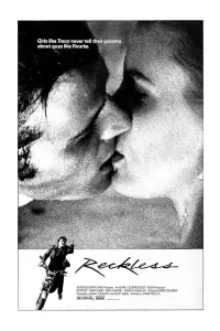 Poster to the movie "Reckless" #1174014