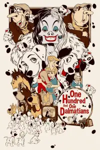 Poster to the movie "One Hundred and One Dalmatians" #713889