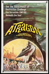 Poster to the movie "Atragon" #1047404