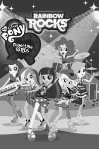 Poster to the movie "My Little Pony: Equestria Girls - Rainbow Rocks" #707930