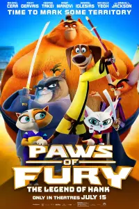 Poster to the movie "Paws of Fury: The Legend of Hank" #957500