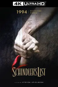 Poster to the movie "Schindler
