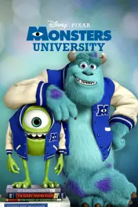 Poster to the movie "Monsters University" #652167