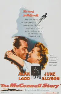 Poster to the movie "The McConnell Story" #971048