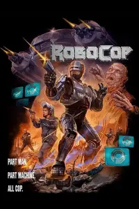 Poster to the movie "RoboCop" #617096