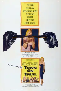 Poster to the movie "Town on Trial" #980108