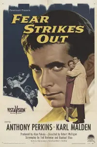 Poster to the movie "Fear Strikes Out" #950086