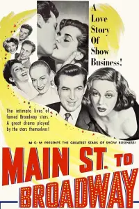 Poster to the movie "Main Street to Broadway" #991076