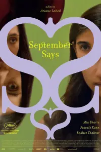 Poster to the movie "September Says" #923600