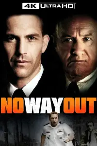Poster to the movie "No Way Out" #970143