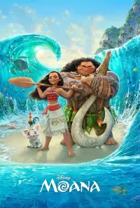 Poster to the movie "Moana" #924210