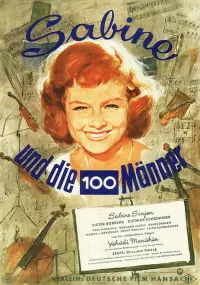 Poster to the movie "Sabine und die hundert Männer" #894345