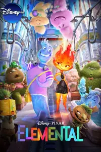Poster to the movie "Elemental" #910945