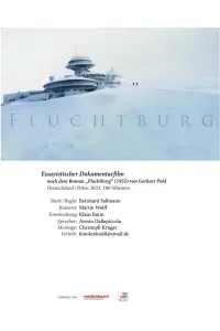 Poster to the movie "Fluchtburg" #477117