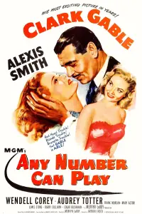 Poster to the movie "Any Number Can Play" #1149213