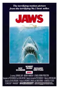Poster to the movie "Jaws" #900588