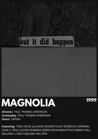Poster to the movie "Magnolia" #949878