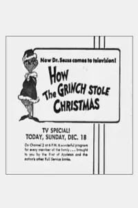 Poster to the movie "How the Grinch Stole Christmas!" #744685