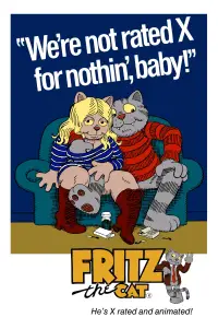 Poster to the movie "Fritz the Cat" #986738
