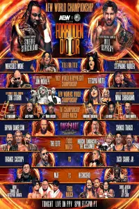 Poster to the movie "AEW x NJPW Present Forbidden Door 2024" #738578