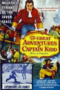 Poster to the movie "The Great Adventures of Captain Kidd" #1001630