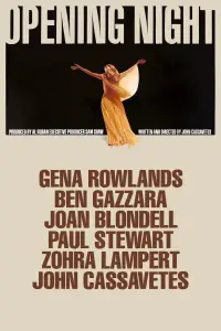 Poster to the movie "Opening Night" #1096668