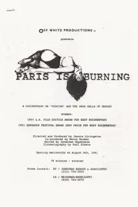 Poster to the movie "Paris Is Burning" #980173