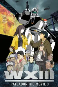 Poster to the movie "WXIII: Patlabor The Movie 3" #1179478