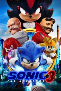 Poster to the movie "Sonic the Hedgehog 3" #552311