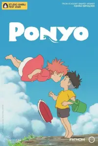 Poster to the movie "Ponyo" #931404