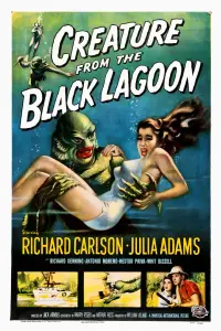 Poster to the movie "Creature from the Black Lagoon" #943736