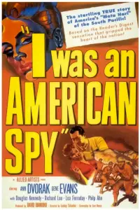 Poster to the movie "I Was an American Spy" #979059