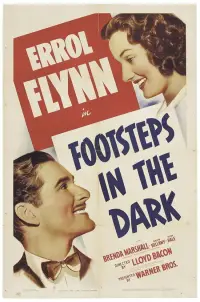 Poster to the movie "Footsteps in the Dark" #1218372