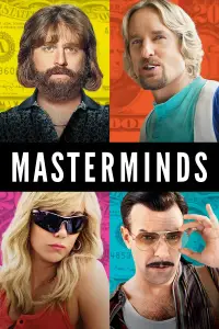 Poster to the movie "Masterminds" #983746