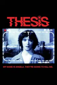 Poster to the movie "Thesis" #1029974