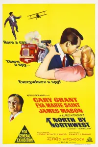 Poster to the movie "North by Northwest" #938386