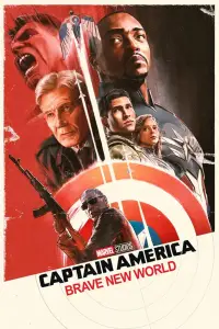 Poster to the movie "Captain America: Brave New World" #907751