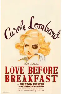 Poster to the movie "Love Before Breakfast" #998892