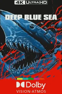 Poster to the movie "Deep Blue Sea" #801960