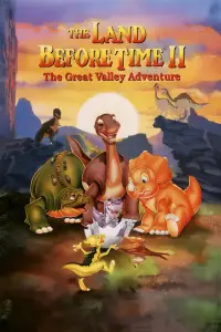 Poster to the movie "The Land Before Time II: The Great Valley Adventure" #1093928