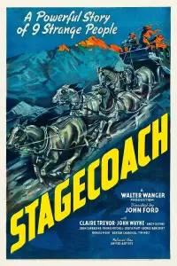 Poster to the movie "Stagecoach" #964176