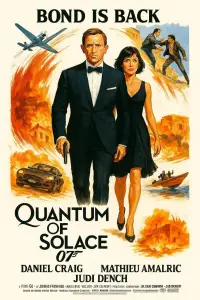 Poster to the movie "Quantum of Solace" #1010497