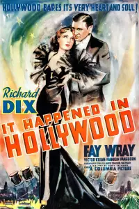Poster to the movie "It Happened in Hollywood" #1235500